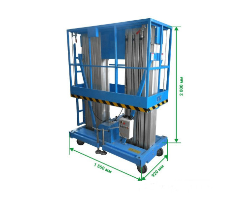 Двухмачтовый подъемник PROLIFT GTWY9-200 AC/DC